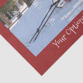 Sleigh van paard tissuepapier (Detail)