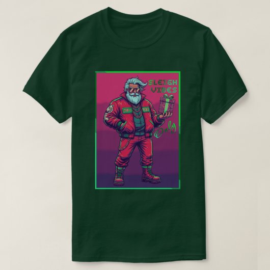 Sleigh Vibes Only T-shirt (Design voorkant)