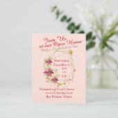 Sleigh Vol Leuke Vakantie Uitnodiging (Staand voorkant)