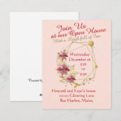 Sleigh Vol Leuke Vakantie Uitnodiging (Voorkant / Achterkant)