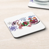  Sleigh winter  Bier Onderzetter (Linkerzijde)