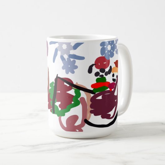  Sleigh winter  Koffiemok (Voorkant rechts)