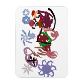  Sleigh winter  Magneet (Verticaal)