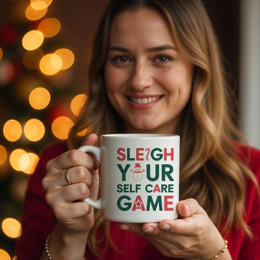 Sleigh Your Self Care Game Vakantie Koffiemok