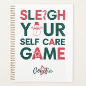 Sleigh Your Self Care Game Vakantie:  Planner (Voorkant)
