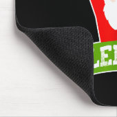 Sleigher Ugly Sweater Heavy Metal Christmas Sweate Muismat (Hoek)