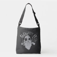 Sleighin It Grappige Santa Sleigh Kerstmis