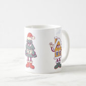 Sleighin' It: Groovy Vakantie Trio Koffiemok (Voorkant rechts)