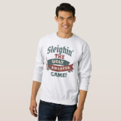 SLEIGHIN 'THE UGLY SWEATER GAME KERSTTRUI (Voorkant volledig)