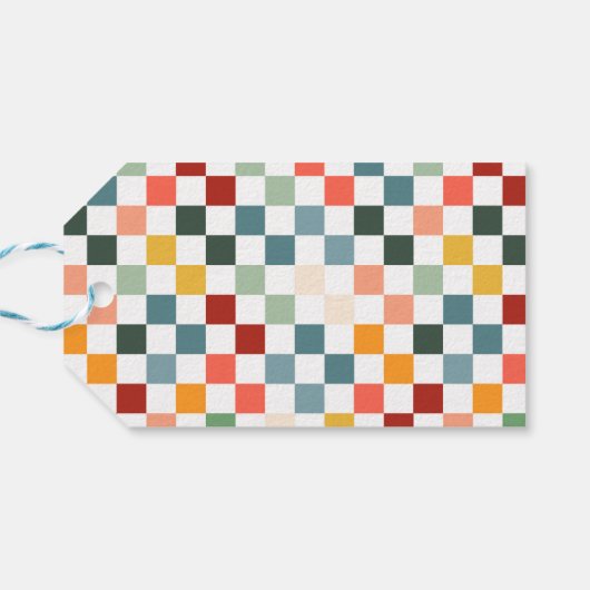 Sleighing It | Schattige kerstfeest Cadeaulabel (Achterkant Horizontaal)