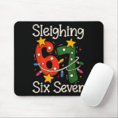 Sleighing Six Seven 67 Meme Kerst Gen Z Alpha Muismat (Met muis)