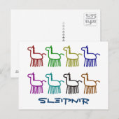sleipnir8 briefkaart (Voorkant / Achterkant)