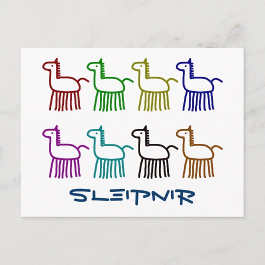 sleipnir8 briefkaart (Voorkant)