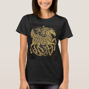 Sleipnir Achtbenige Paard Noorse Mythologie Ontwer T-shirt