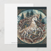 Sleipnir Bos Mythe Kunst Vlakke Bedankkaart (Voorkant / Achterkant)
