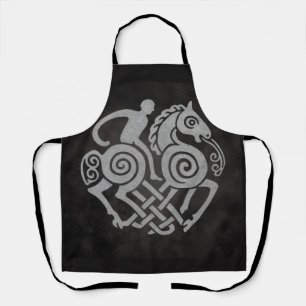 Sleipnir en Odin Symbool Noorse Mythologie Ontwerp Schort