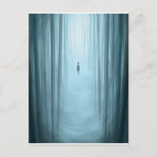 Slender.png Briefkaart (Voorkant)