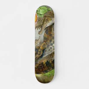 Slender Snouted Crocodile Persoonlijk Skateboard
