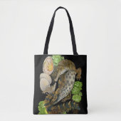 Slender Snouted Crocodile Tote Bag (Voorkant)