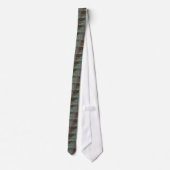 Slender weed whiting necktie stropdas (Achterkant)