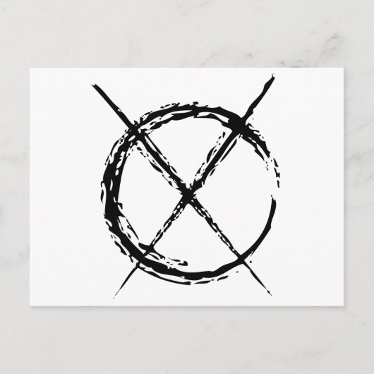 Slenderman Briefkaart (Voorkant)