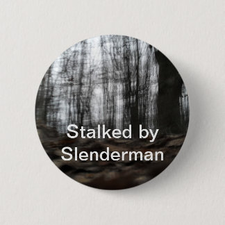 Slenderman Forest Ronde Button 5,7 Cm