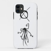 slenderman iphone 5 hoesje (Achterkant)