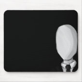 Slenderman Mousepad Muismat (Voorkant)