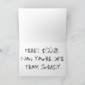 Slenderman Pewdiepie Kaart (Binnen)