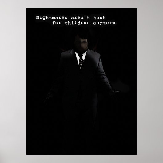 Slenderman Poster (Voorkant)
