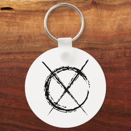 Slenderman Sleutelhanger (Voorkant)