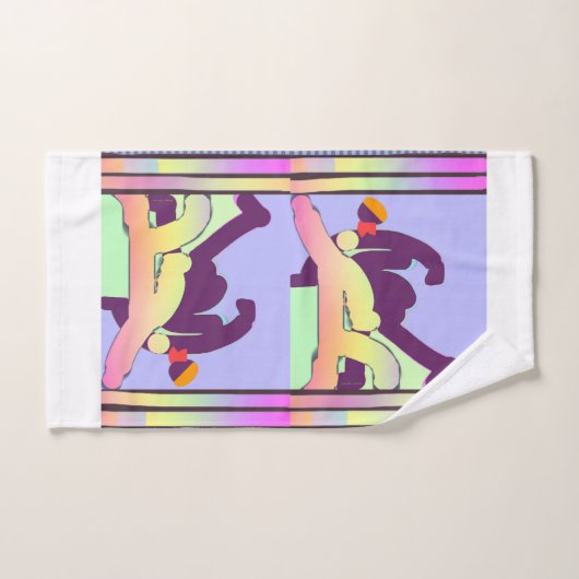 Slenteren Figuren Nieuwigheid Bad Handdoek (Handdoek)