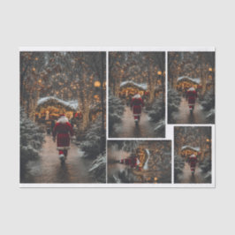 Slenteren naar de Shop of Lights Tissuepapier