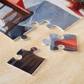 Slenteren romantisch paar Jigsaw Puzzel (Zijkant)