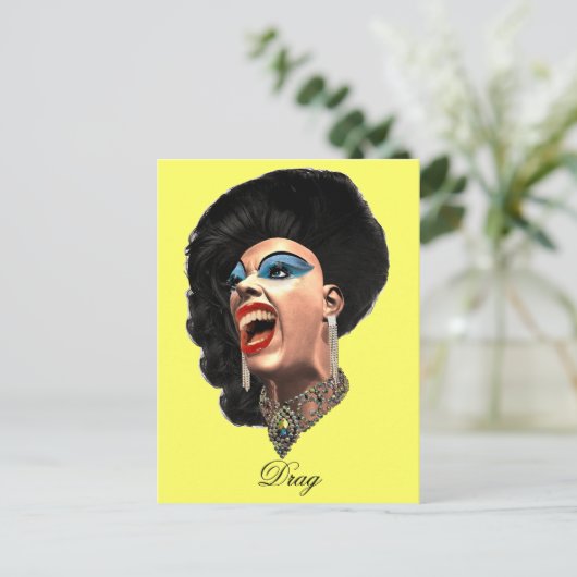 Slepen Briefkaart (Staand voorkant)