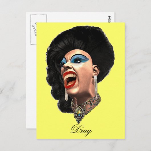 Slepen Briefkaart (Voorkant / Achterkant)