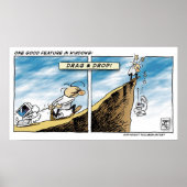 Slepen en neerzetten poster (Voorkant)