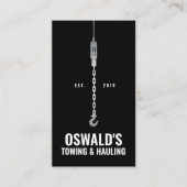 Slepen en slepen visitekaartje (Voorkant)