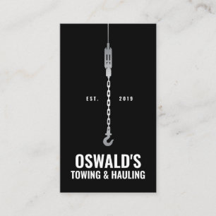 Slepen en slepen visitekaartje