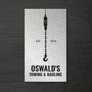 Slepen en slepen visitekaartje