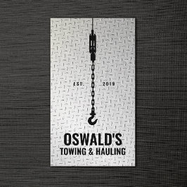 Slepen en slepen visitekaartje