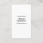 Slepen en slepen visitekaartje (Achterkant)