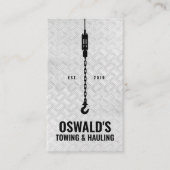 Slepen en slepen visitekaartje (Voorkant)