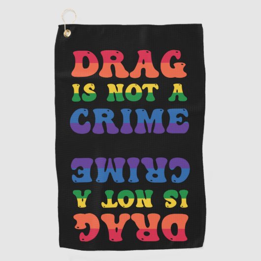 Slepen is geen crimineel handdoek (Voorkant)