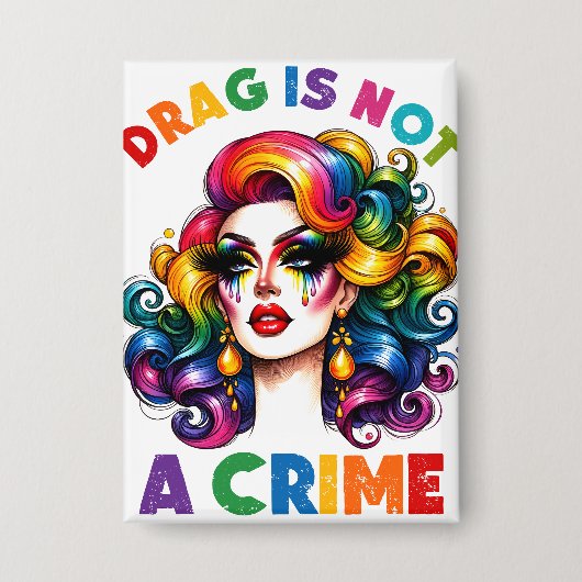 Slepen is geen misdaad button (Voorkant)