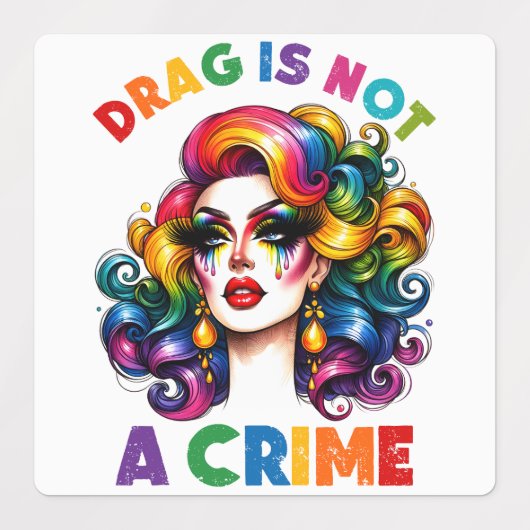 Slepen is geen misdaad labels (Design 1)