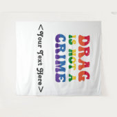 Slepen is geen misdaadpapier wandkleed (Voorkant (horizontaal))