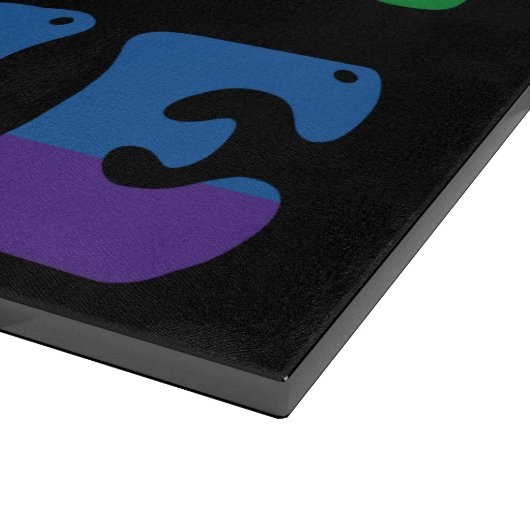 Slepen is geen snijvlak van crimineel glas snijplank (Hoek)