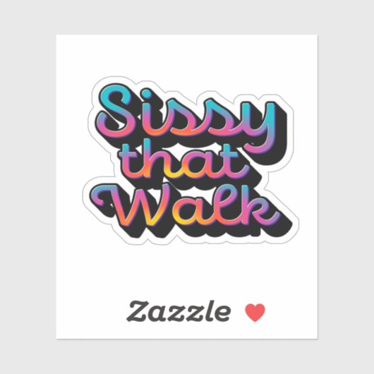 Slepen Sticker (Vel)