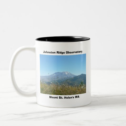 Slepende Pegs. Tweekleurige Koffiemok (Links)